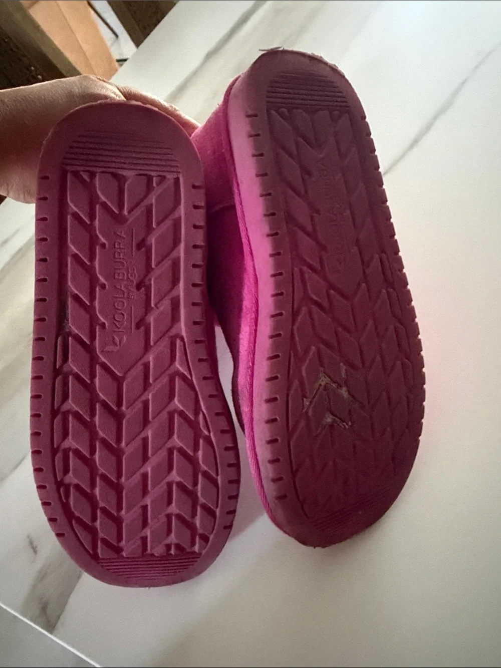 Kookaburra by UGG girls, pink boots size 3